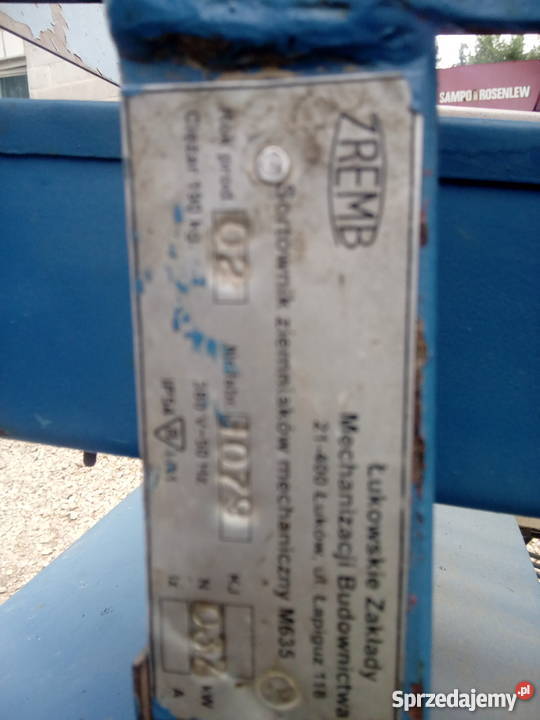 Sortownik do ziemniaków Pozostałe