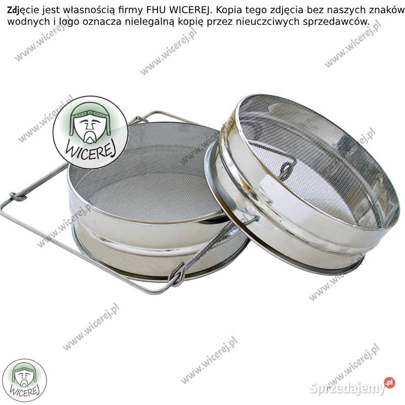 Premium Sito do Miodu Płaskie Podwójne