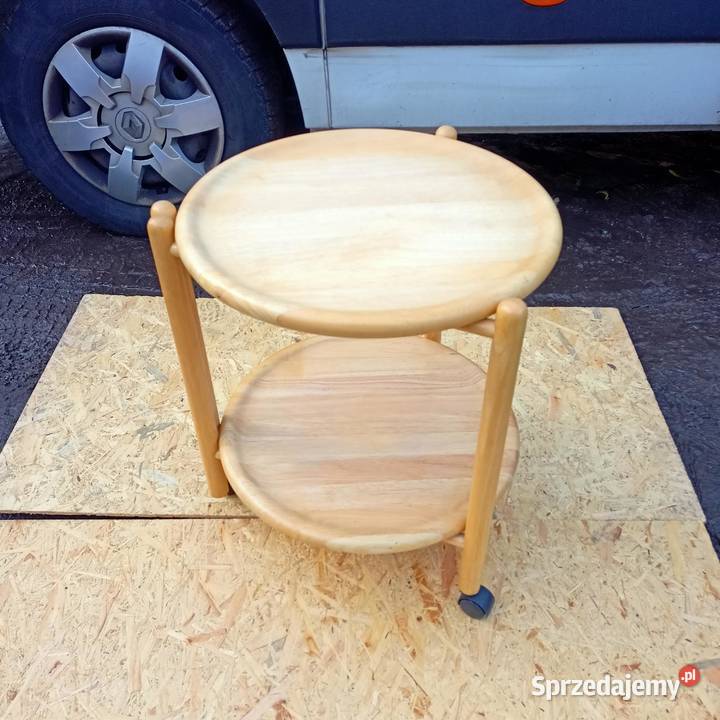 Stolik Kawowy Okrągły Składany Wilofunkcyjny Zabrze sprzedam