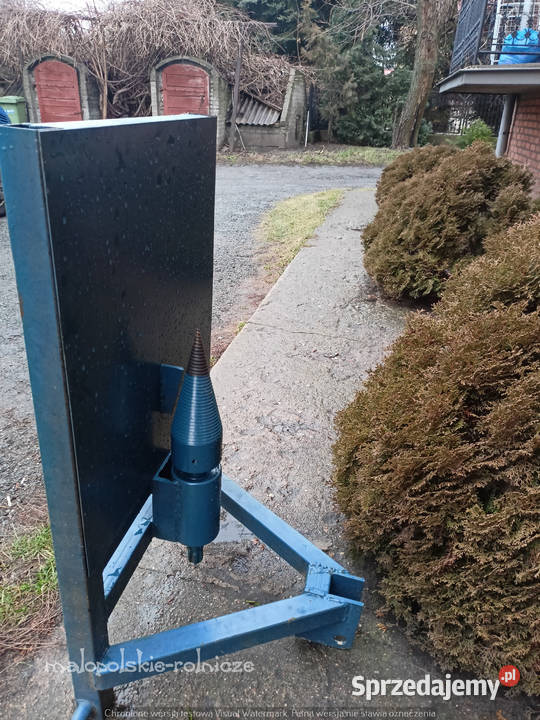 łuparka łupacz świder do klocków łupak rębak Poddębice