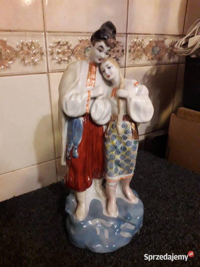 Pan kozak i panna przytulasy figurka Połonne na sprzedam