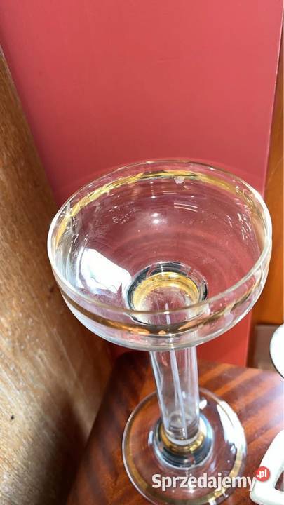 Świecznik Wysoki szkło Gdańsk sprzedam