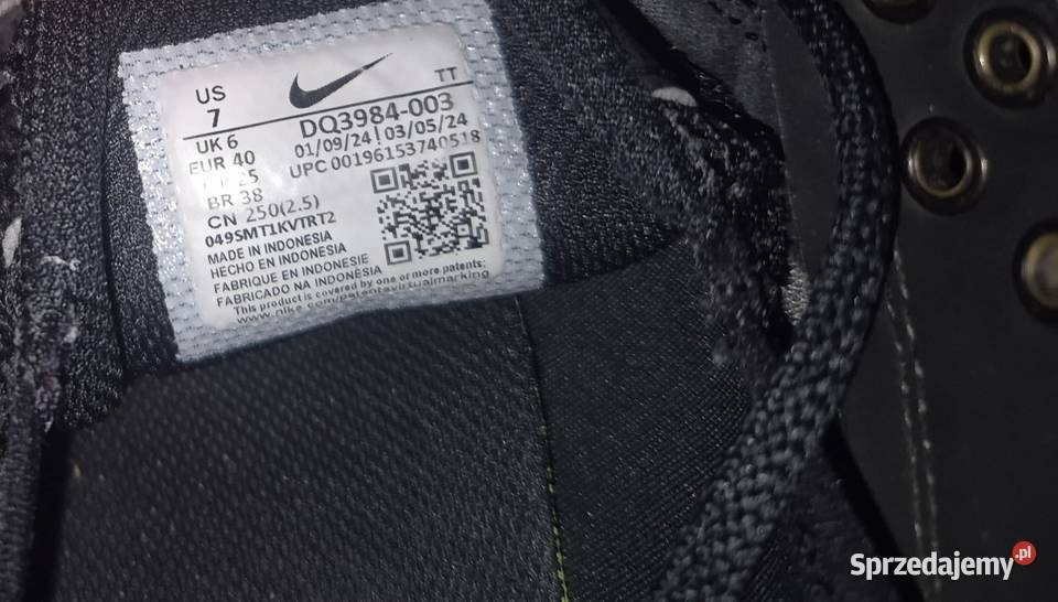 Buty chłopiec Nike Air TW 40 Sportowe Łódź