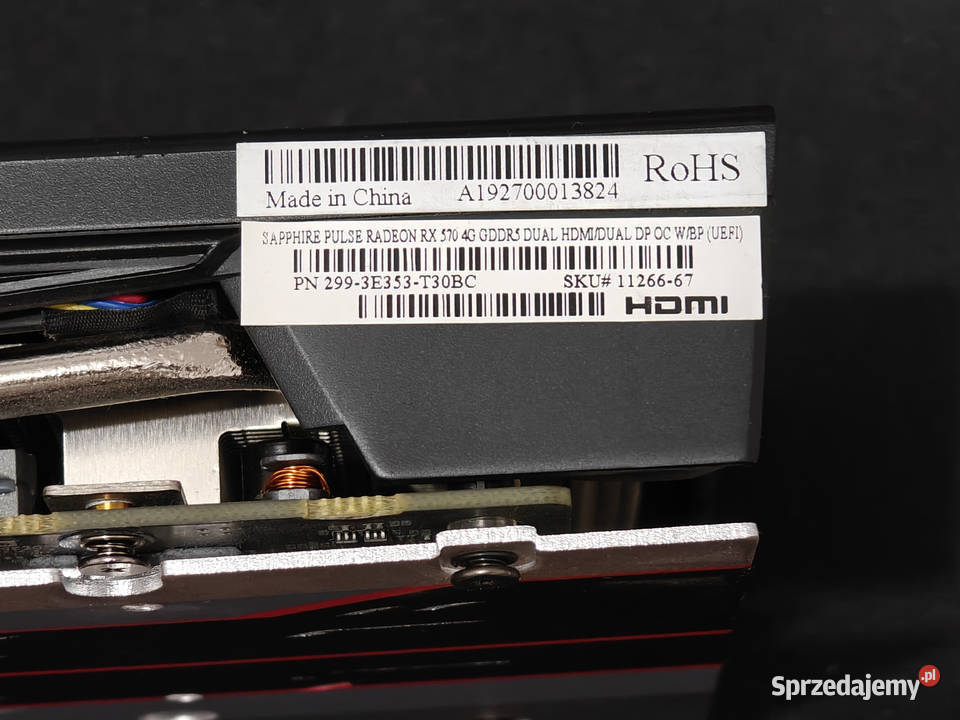 AMD Sapphire Pulse RX 570 Knurów