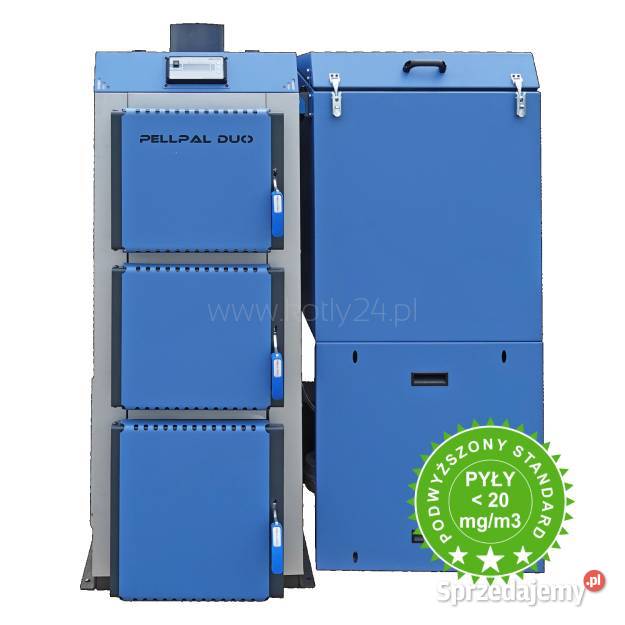 Piec PellPal DUO 24 kW z podajnikiem na pellet 5 Pleszew
