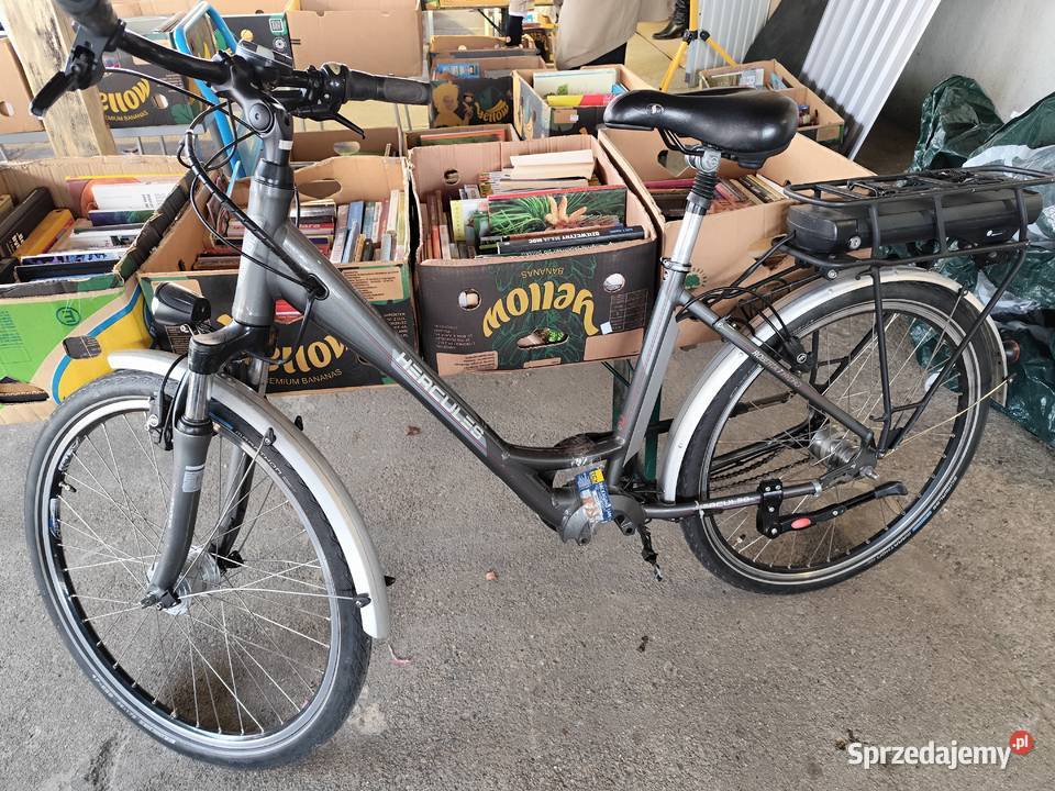 elektryczny rower na części Hercules 26 Grabowo sprzedam