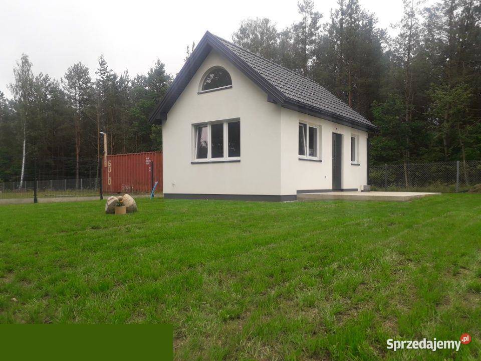 Działka budowlana 1200 m z nowym domem woda Leontyna sprzedam
