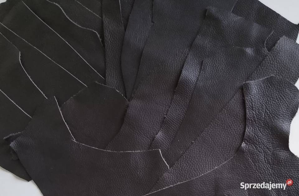 Skóra 755 g Licowa Włoska średnie i małe kawałki