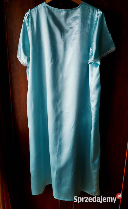 Koszula nocna damska jasnoniebieska duży rozmiar dolnośląskie Polkowice