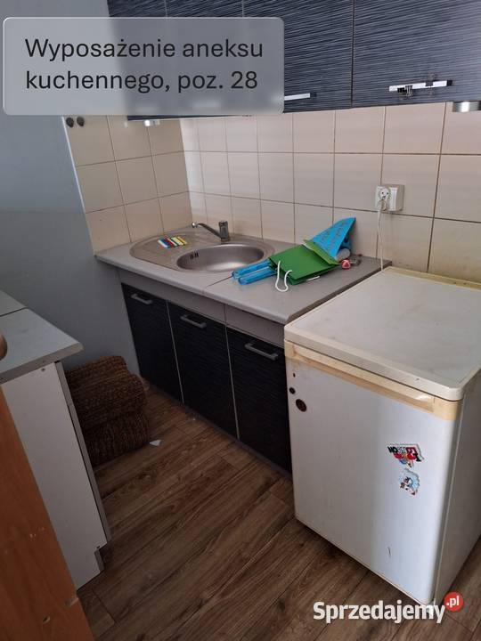 Meble do aneksu kuchennego sprzedaż syndyka Sieradz sprzedam