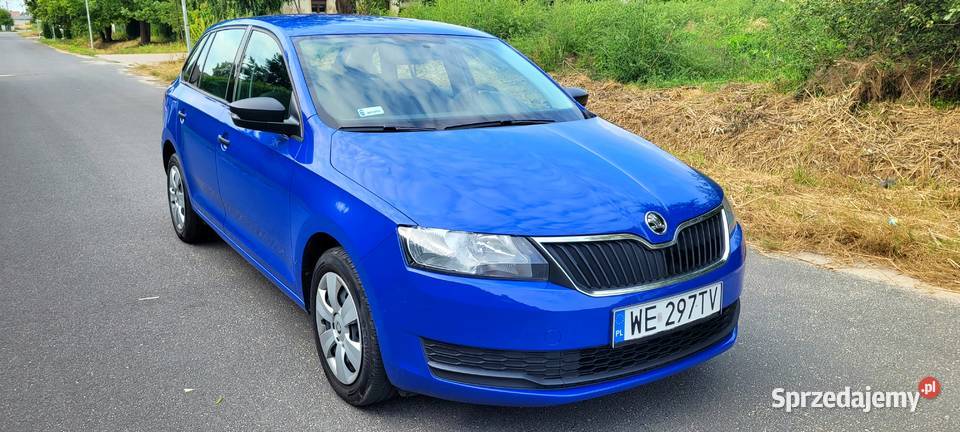Skoda Rapid 10 TSI 95 2018r SalonPL 120TyśKm immobilizer Wrocław