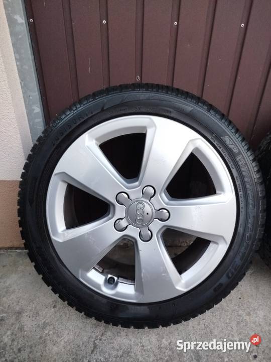 Alufelgi z oponami zimowymi Audi a 3 8v 17 Pajęczno