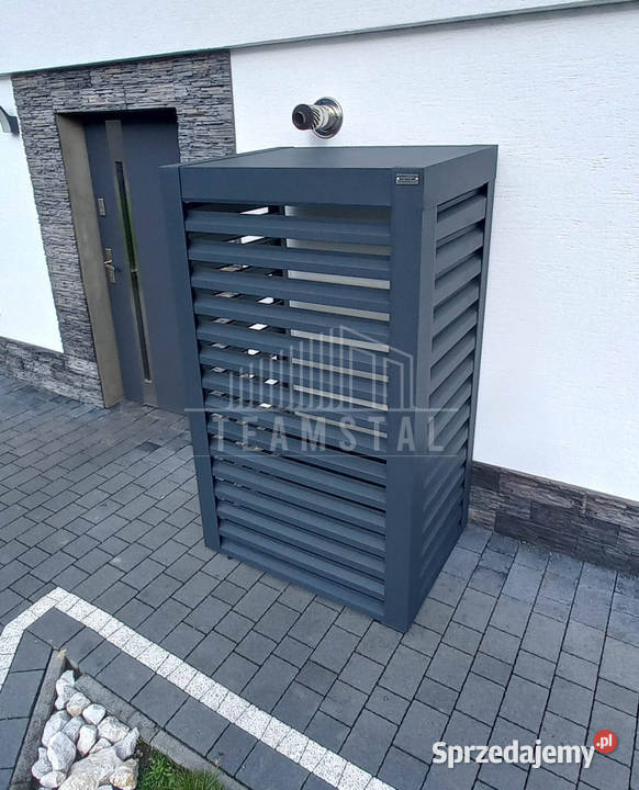 Osłona pompy ciepła 90x50x180 antracyt TS577 łódzkie