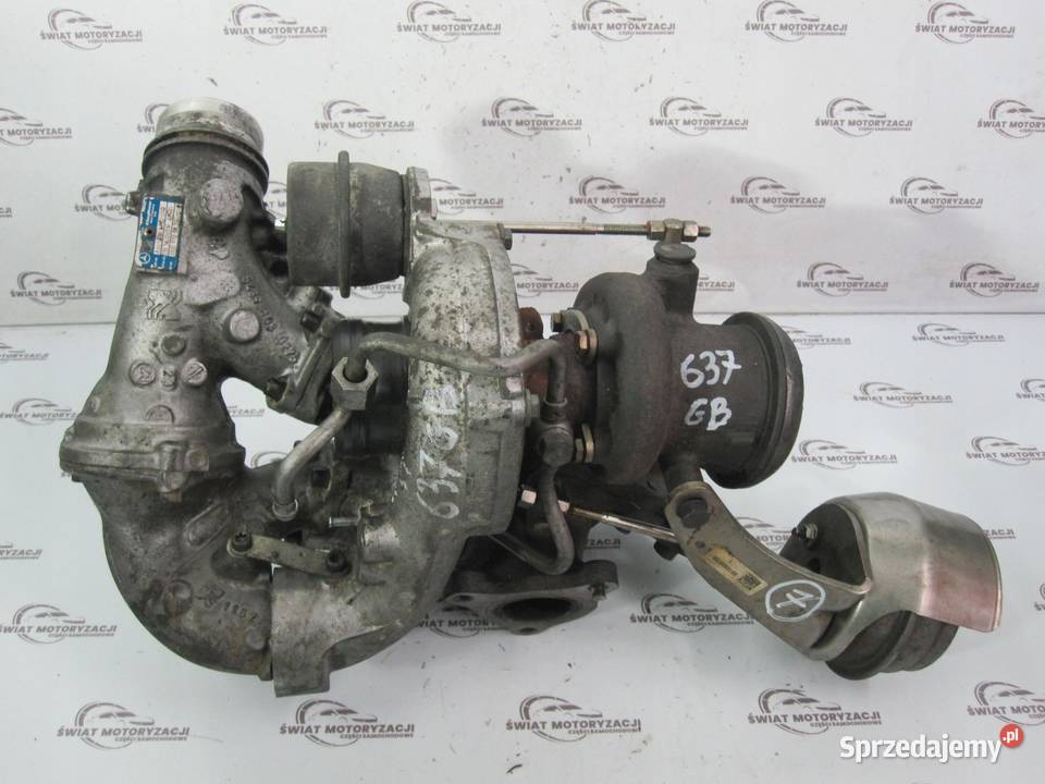 MERCEDES C 22 CDI 12r turbosprężarka A6510906780 osobowe