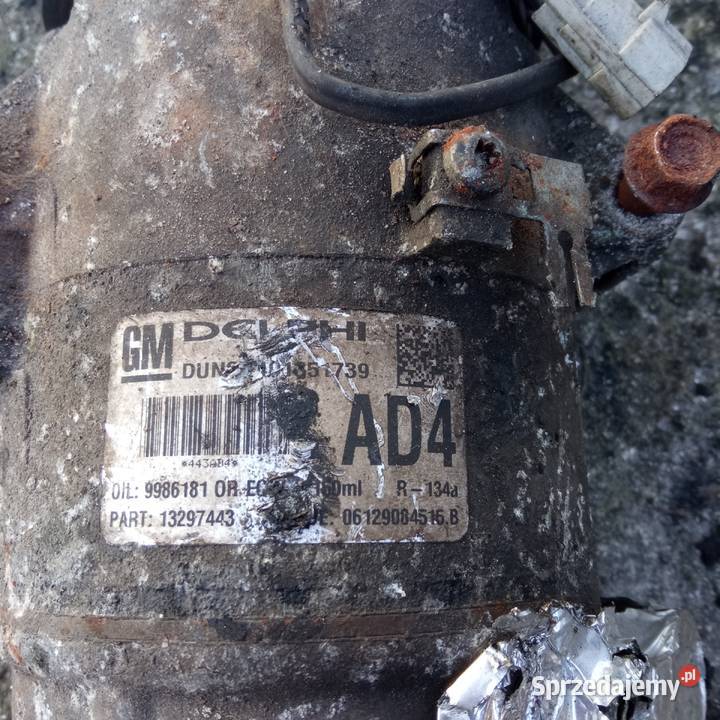 Opel Astra H kompresor pompa klimatyzacji 17 zachodniopomorskie Szczecin