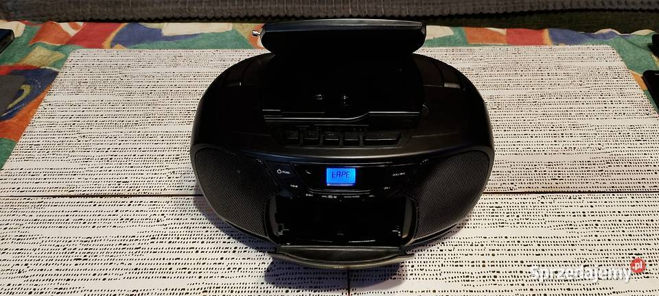 OK ORC 540B Stylowy Boombox Retro CD Kasety USB Wąbrzeźno sprzedam