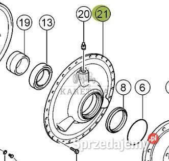 Claas Lexion 740 750 760 Obudowa Przekładni Pozostałe Jastrzębniki