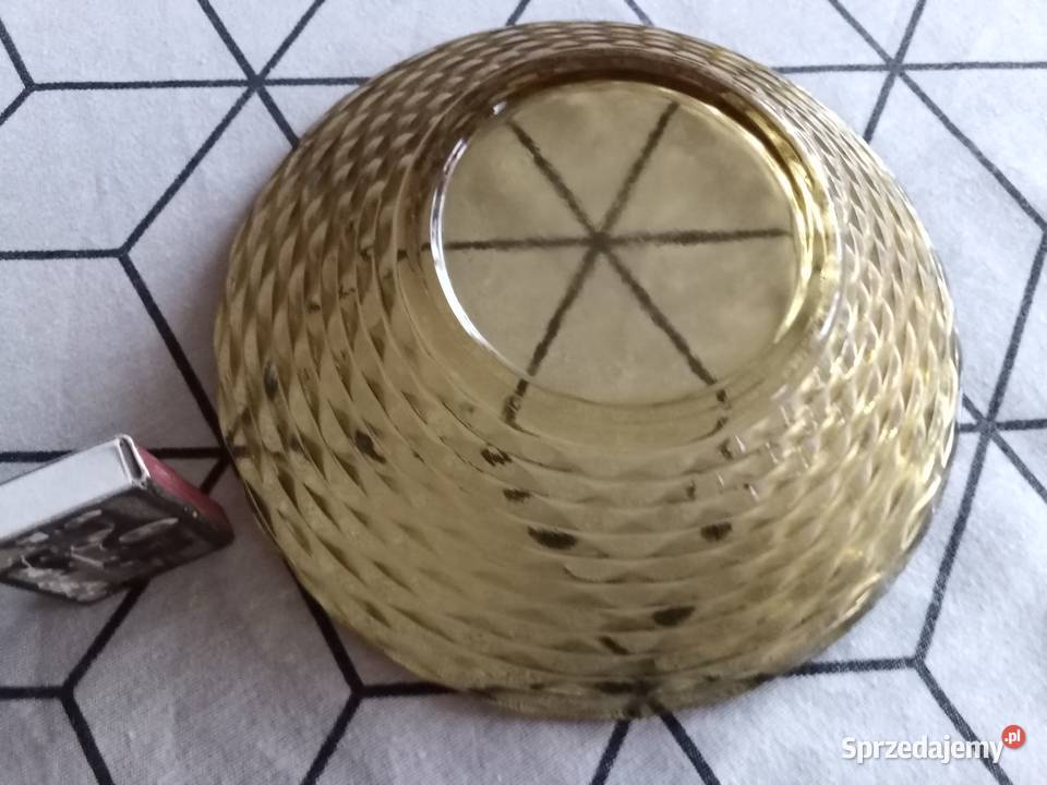 Prl miska salaterka miodowa Prądniczanka Ceramika i szkło Łódź