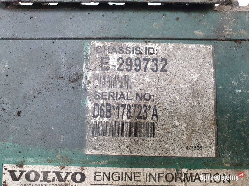 KOMPUTER SILNIKA ECU VOLVO FL 619 20412508 Lipno