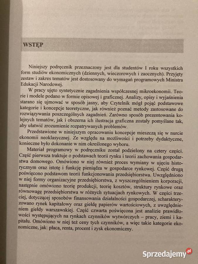 Książka Podstawy mikroekonomii Zofia Dach Nisko