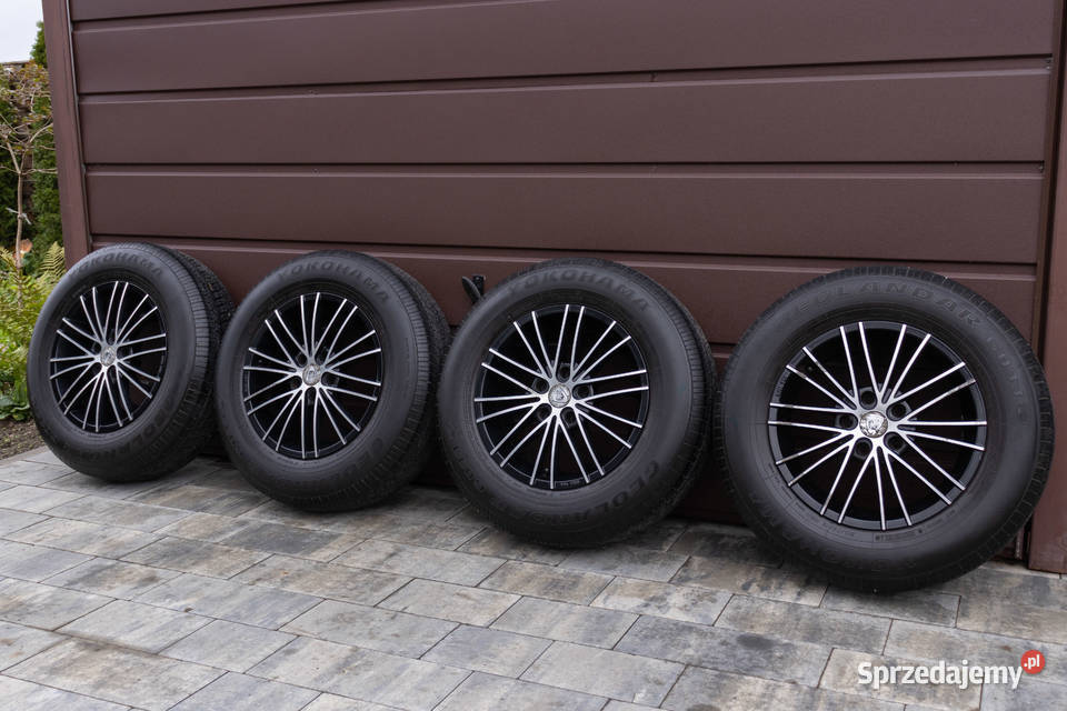 Felgi 5x115 16 opony yokohama letnie Siedlce sprzedam