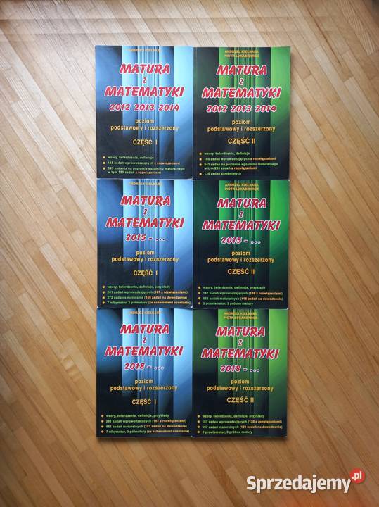 Matematyka MATURA zbiory zadań Kiełbasa podstawa Warszawa