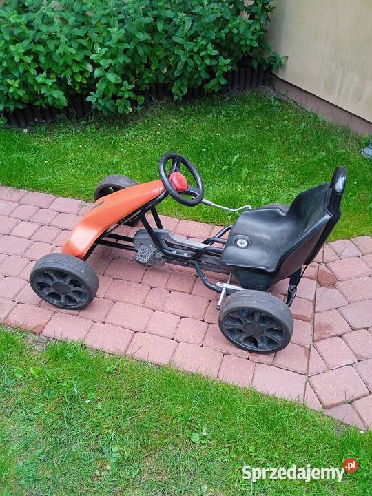 Gokart firmy PUKY kilkuletniego chłopca