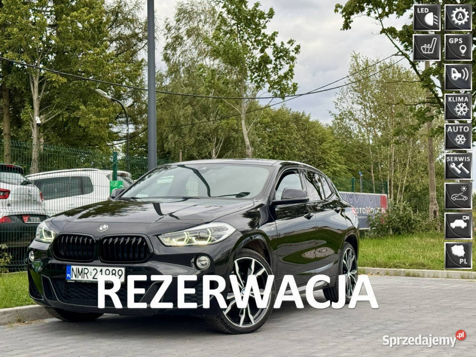 BMW X2 20 150 FULL LED MPAKIET Automat Skóra Mrągowo