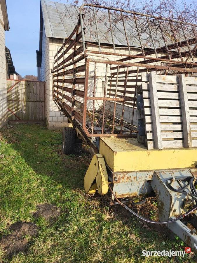 Siewnik poznańak 32 m przyczepa samozbierająca nieuszkodzony Stoczek Łukowski sprzedam