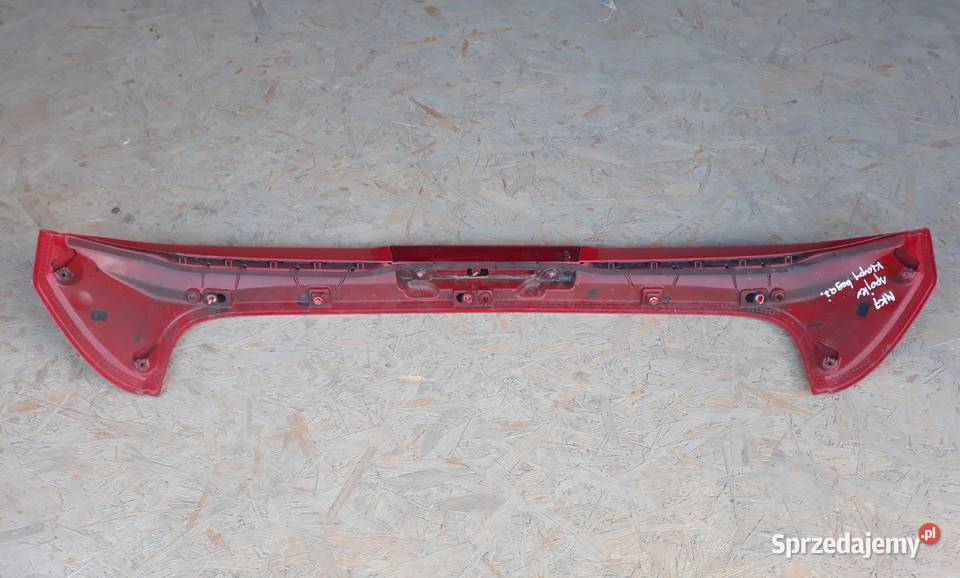 FORD FIESTA MK7 SPOILER LOTKA DASZEK KLAPY TYŁ