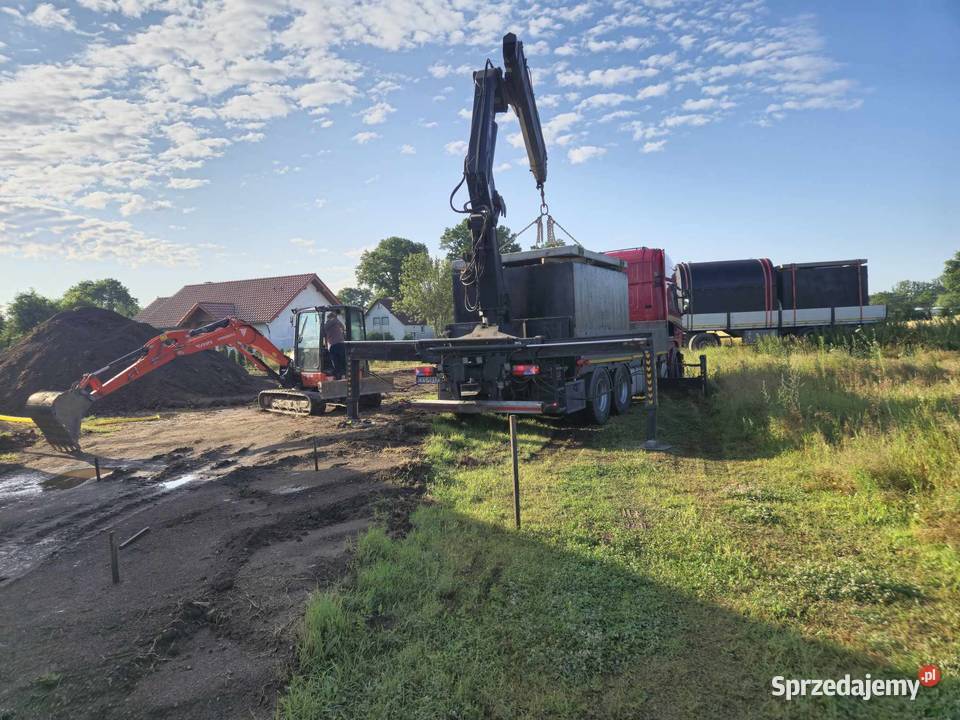 Zbiorniki betonowe szamba piwniczki ogrodowe Kudry