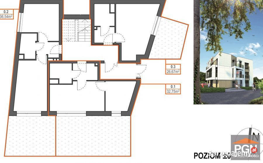 Mieszkanie 3275m2 1 pokojowe Łukęcin Sprzedaż zachodniopomorskie