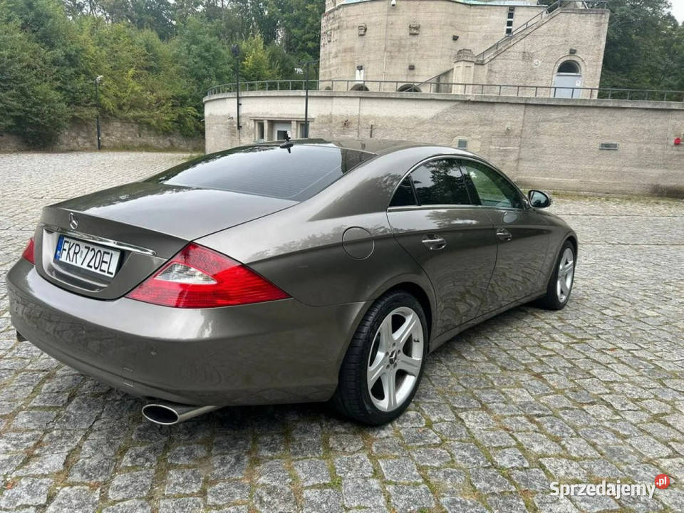 Mercedes CLS 300 Skóra Gaz na gwarancji Komfort elektryczne lusterka opolskie Nysa