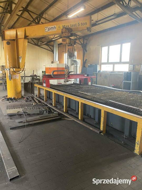Wypalarka plazmowa CNC Pierce Rur 2500 Dobre Miasto