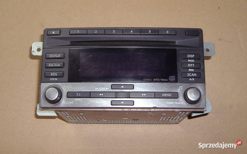SUBARU FORESTER III RADIO CD 86201SC400