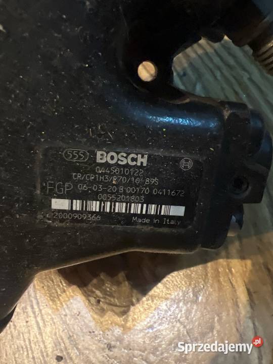 Pompa wtryskowa fiat opel 13 multijet