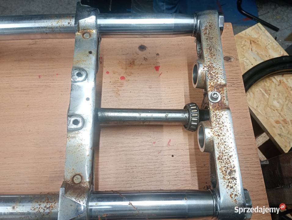 Amortyzatory przednie showa Harley z półką górną dolnośląskie Wrocław