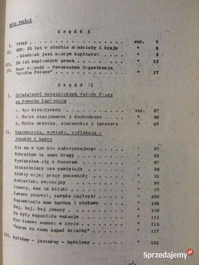 3418 25 Lat Działalności OHP Na Pomorzu Szczecin sprzedam