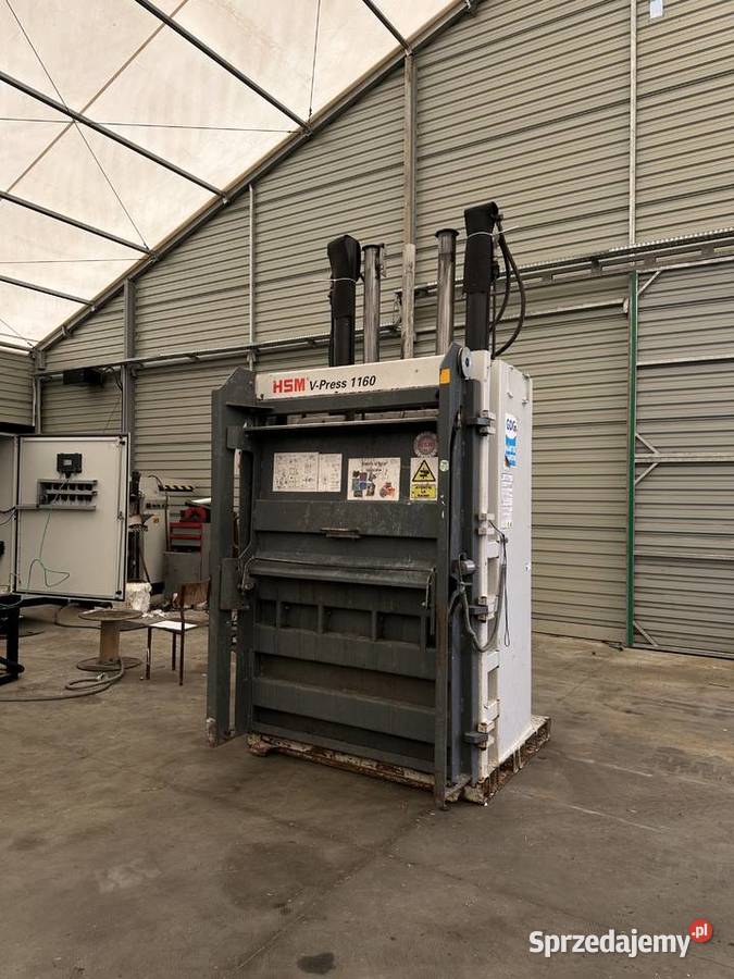 Belownica zgniatarka prasa hsm kujawsko-pomorskie Sośno