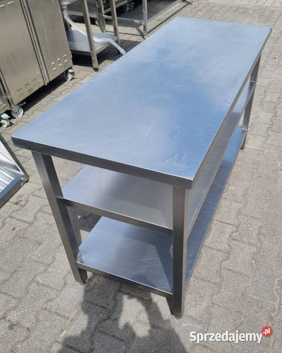Stół Gastro Centralny Z 2ma Półkami 1506085 M837