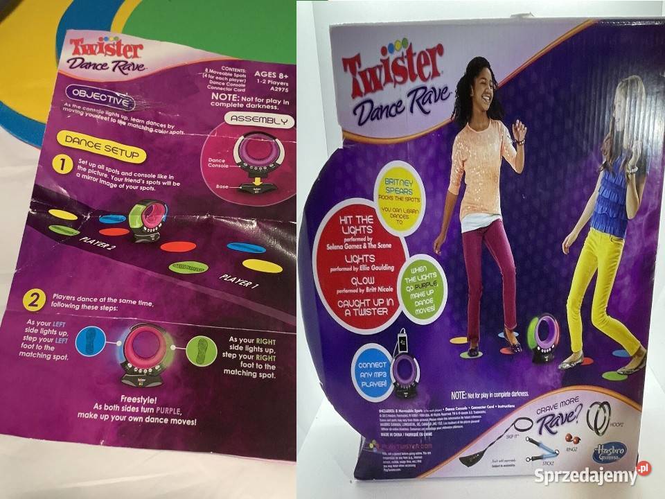 Konsola Taneczna Twister Dance Hasbro Rzeszów