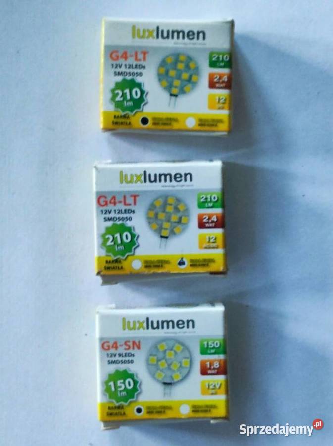 Lampa led żarówka świetlówka luxlumen G4LT Kielce