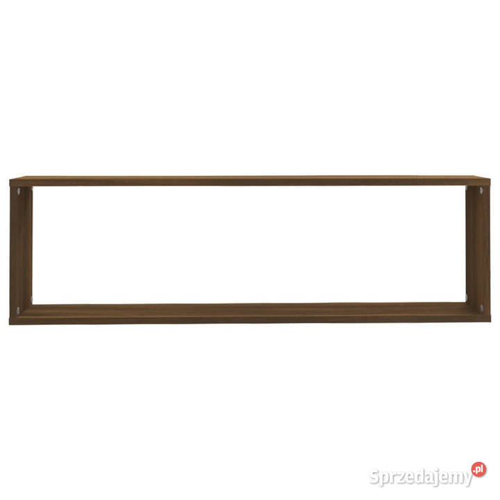 Półki ścienne 2 brązowy dąb 100x15x30 WM815912 Warszawa