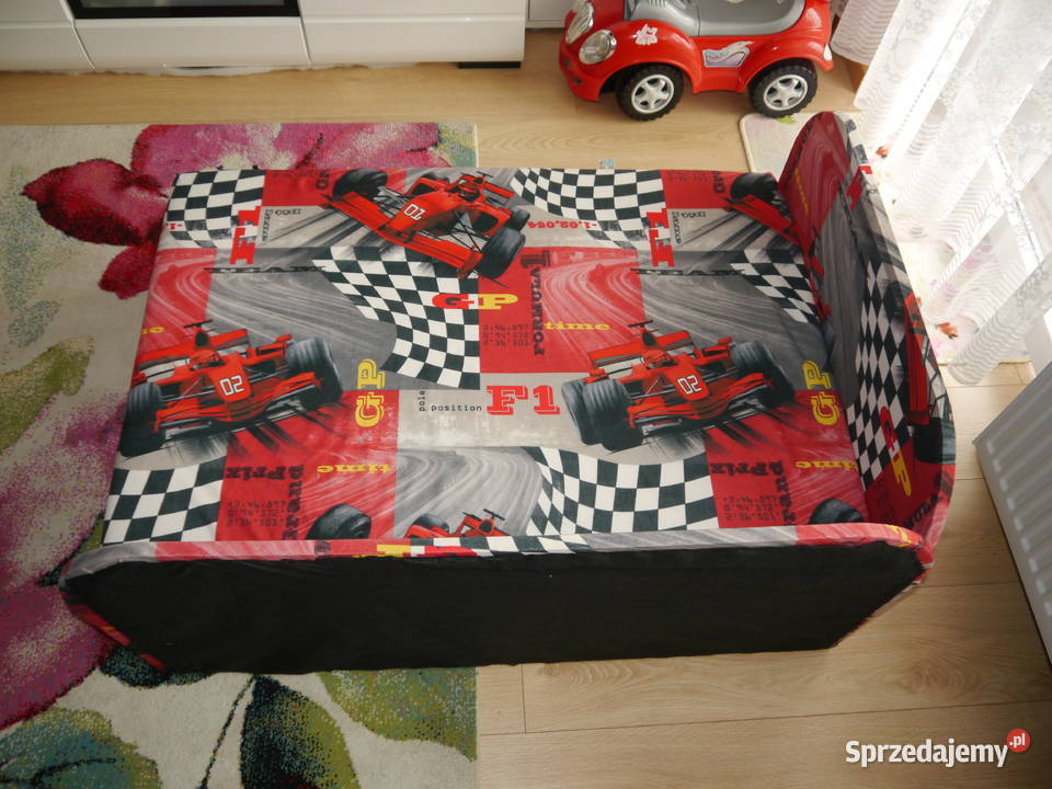 Łóżko dziecięce rozkładane Kubuś rogówka sofka Gdańsk