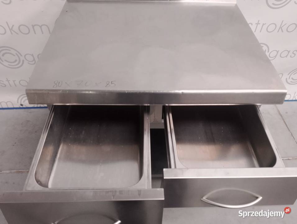 Stanowisko neutralne z 2 szufladami  80x70x85 Wrocław