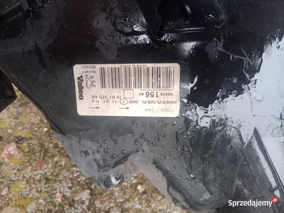 Lampy Peugeot 307 osobowe Dębno