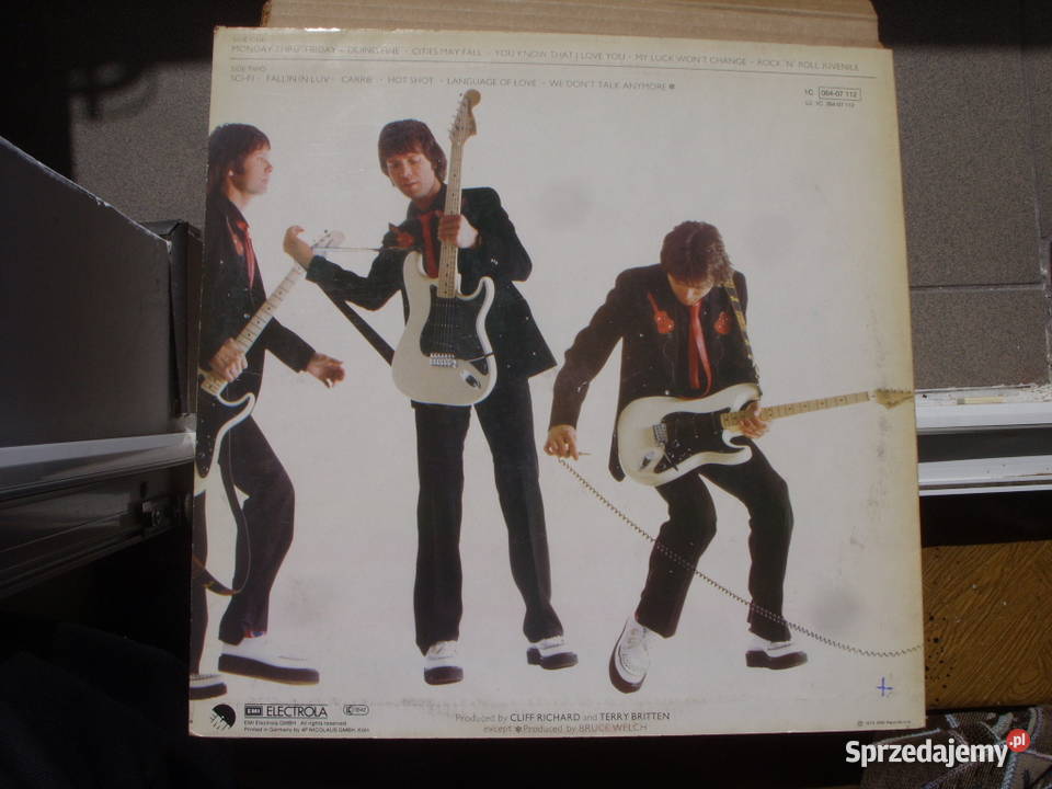 Winyl LP Rock CLIFF RICHARD ROCKNROLL TURENILE Wołów
