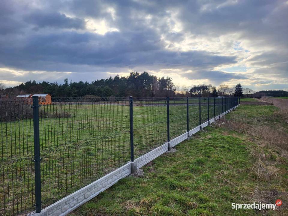 montaż ogrodzeń z panelu 3d montaż Baboszewo sprzedam