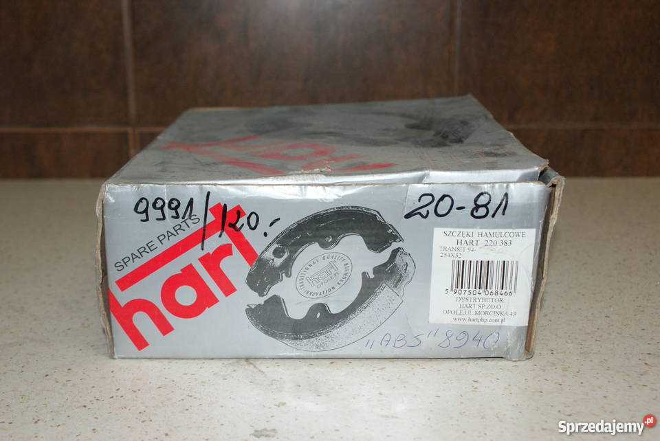 SZCZĘKI HAMULC FORD TRANSIT 9499 14 254X52MM Białobrzegi