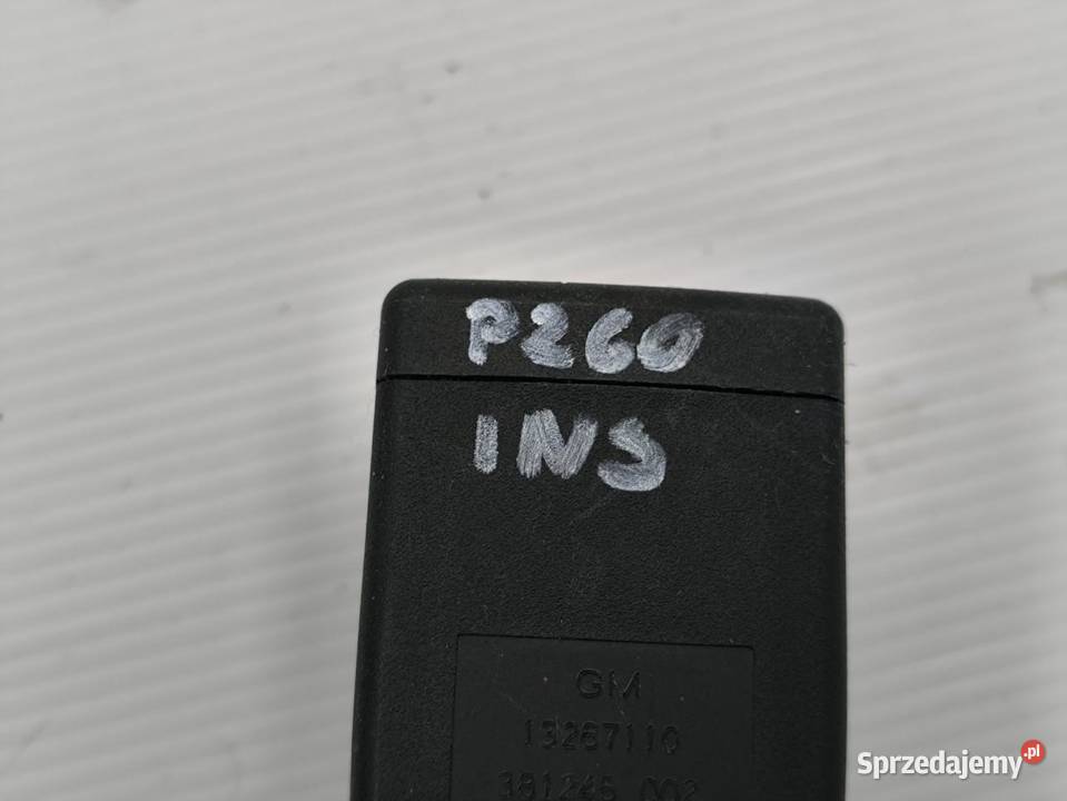 ZAPINKA PASA TYŁ OPEL INSIGNIA A 20CDTI 13267110 Części samochodowe